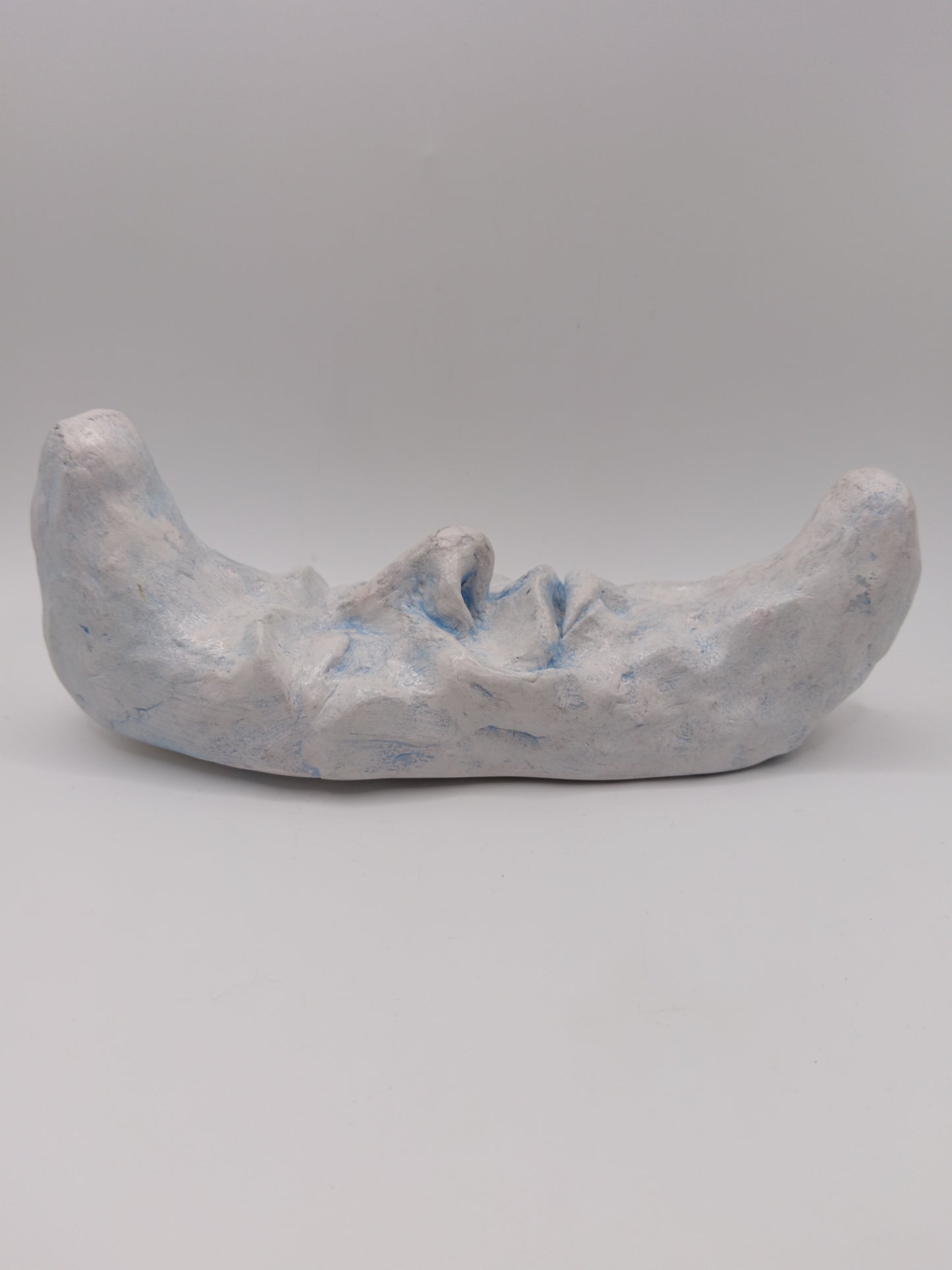 PALE BLUE CRESCENT MOON Wall Ornament