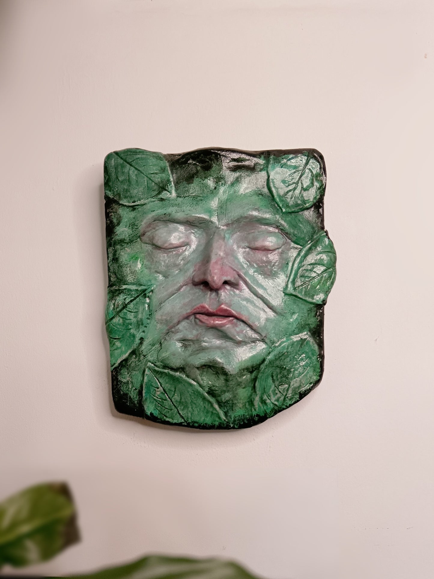 GREEN MAN (small) Wall Ornament