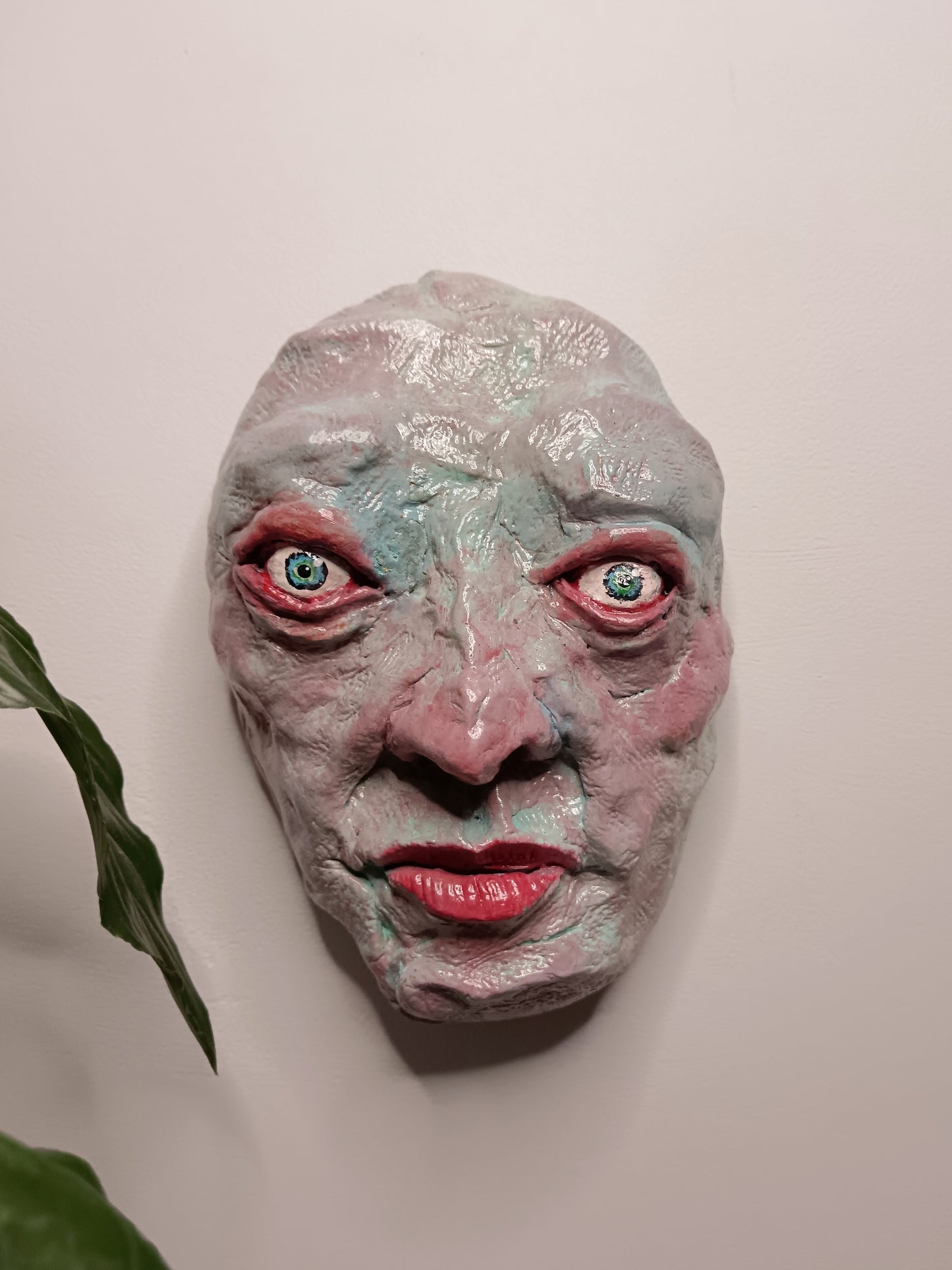 HUMAN REPTILE Wall Ornament Sculpture