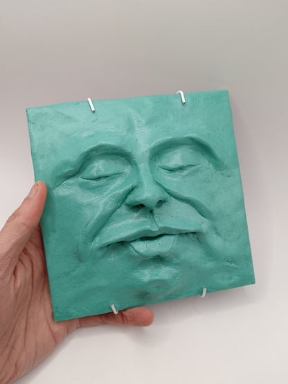 Colourful Hanging Face Tiles
