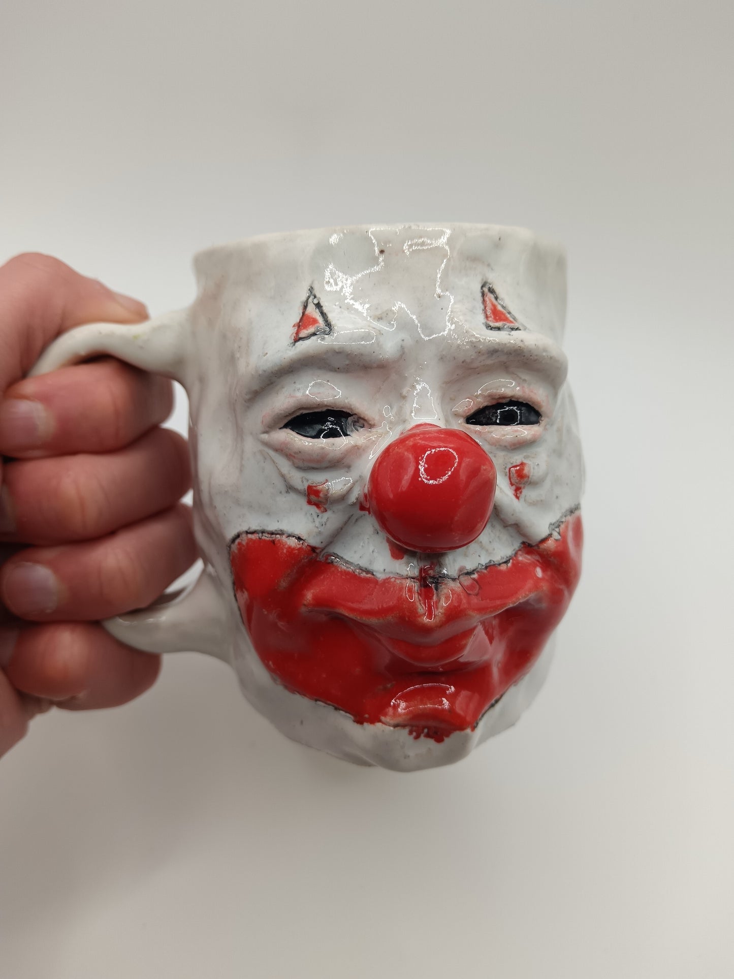 Creepy Clown Face Mug