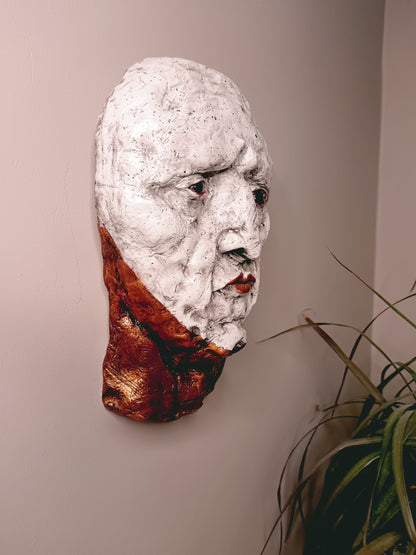 THE GOLDEN NECKED GOD - Sculpture & Wall Art