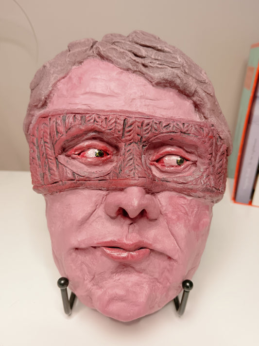 KNITTED SUPERHERO - Sculpture/Wall Art