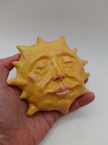MINI SUN & MOON HANGING WALL SCULPTURES