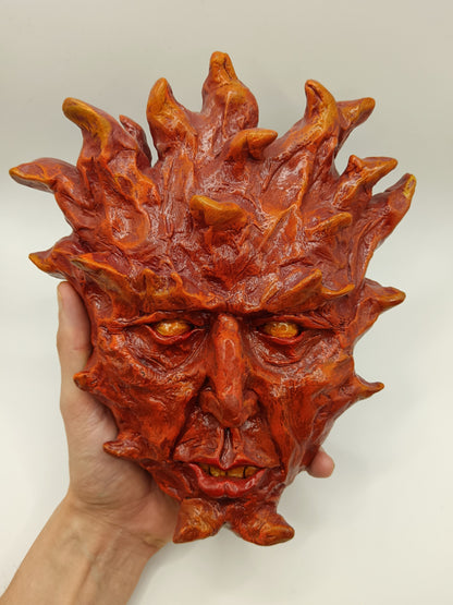 FIRE DEMON - Sculpture & Wall Art