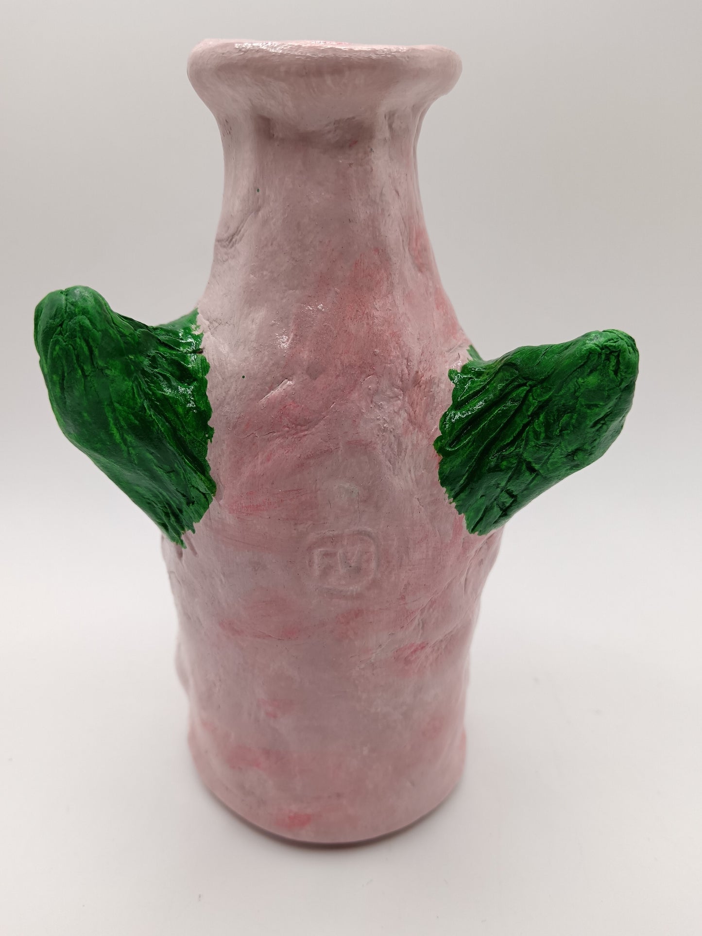 THE INQUISITIVE CLOWN - Hand Sculpted Face Vase