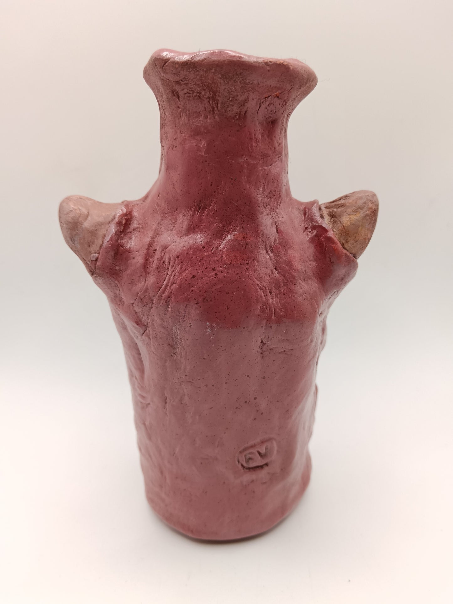 ERIC THE DEMON - Hand Sculpted Clay Face Vase
