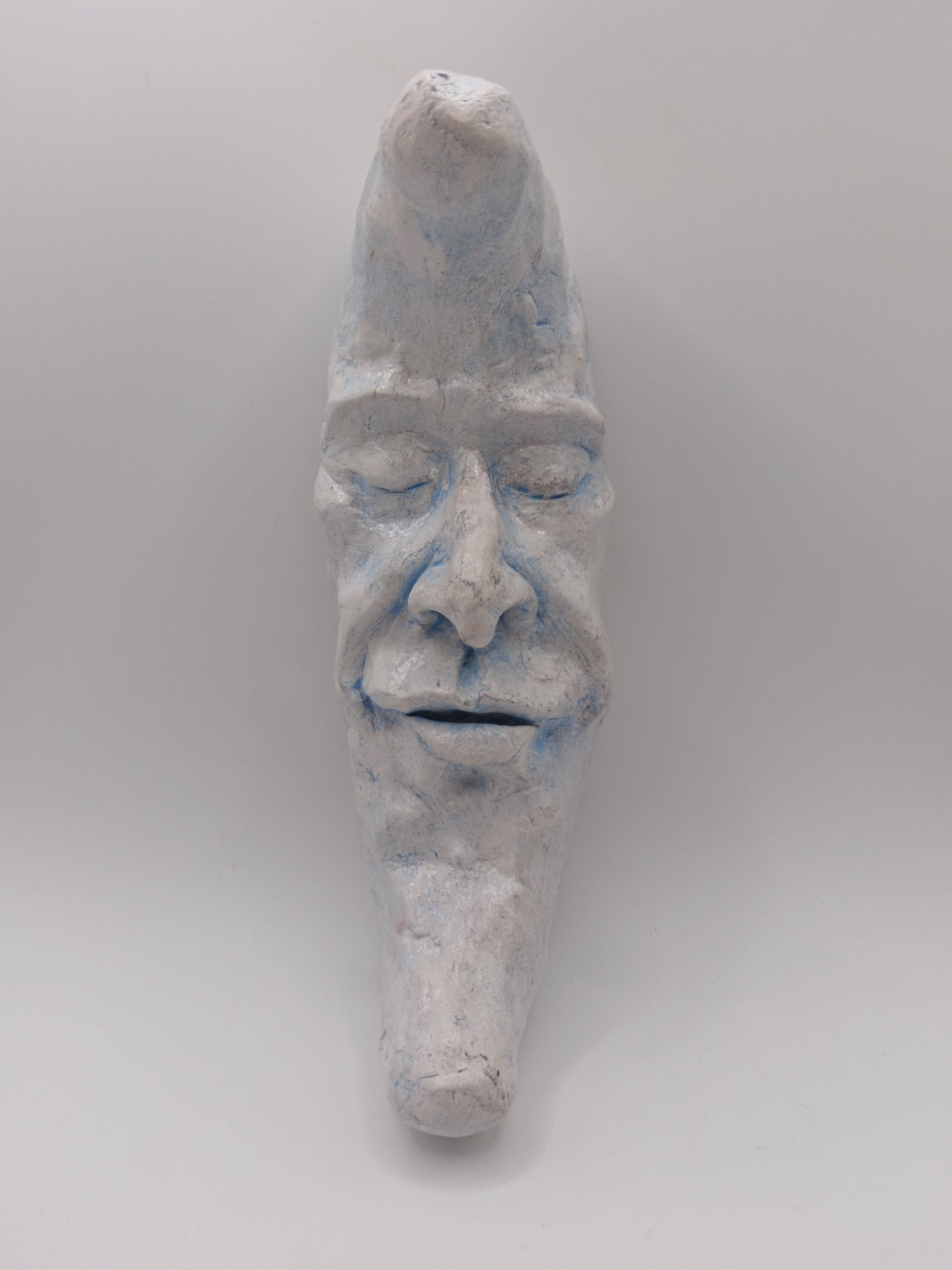 PALE BLUE CRESCENT MOON Wall Ornament