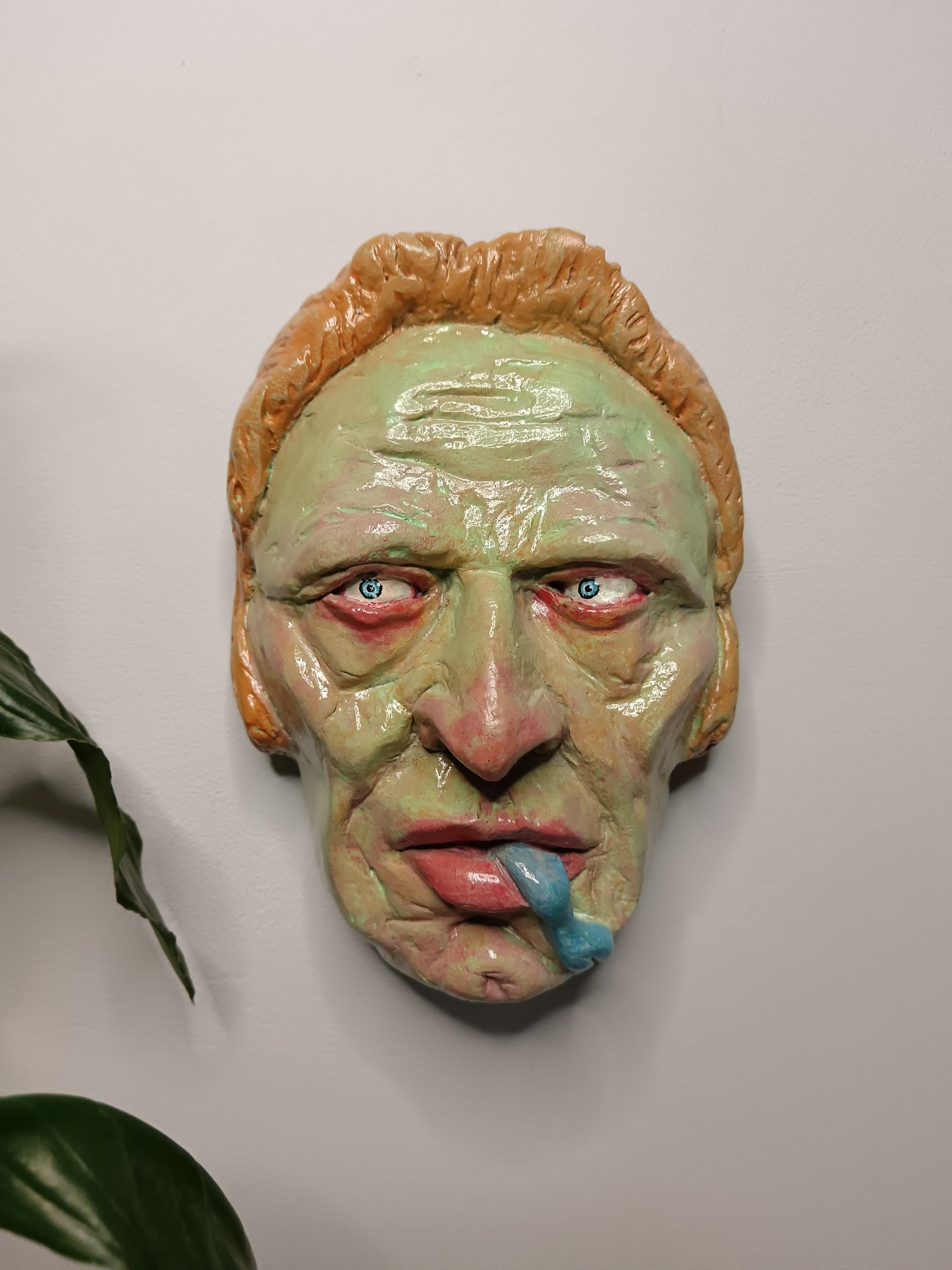 LIZARD MAN - Sculpture/Wall Art