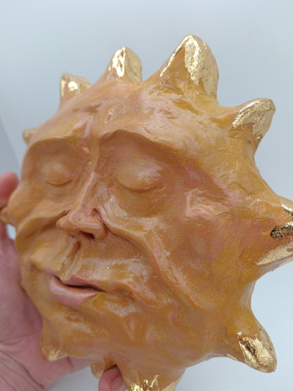 CUTE SLEEPING SUN Wall Ornament