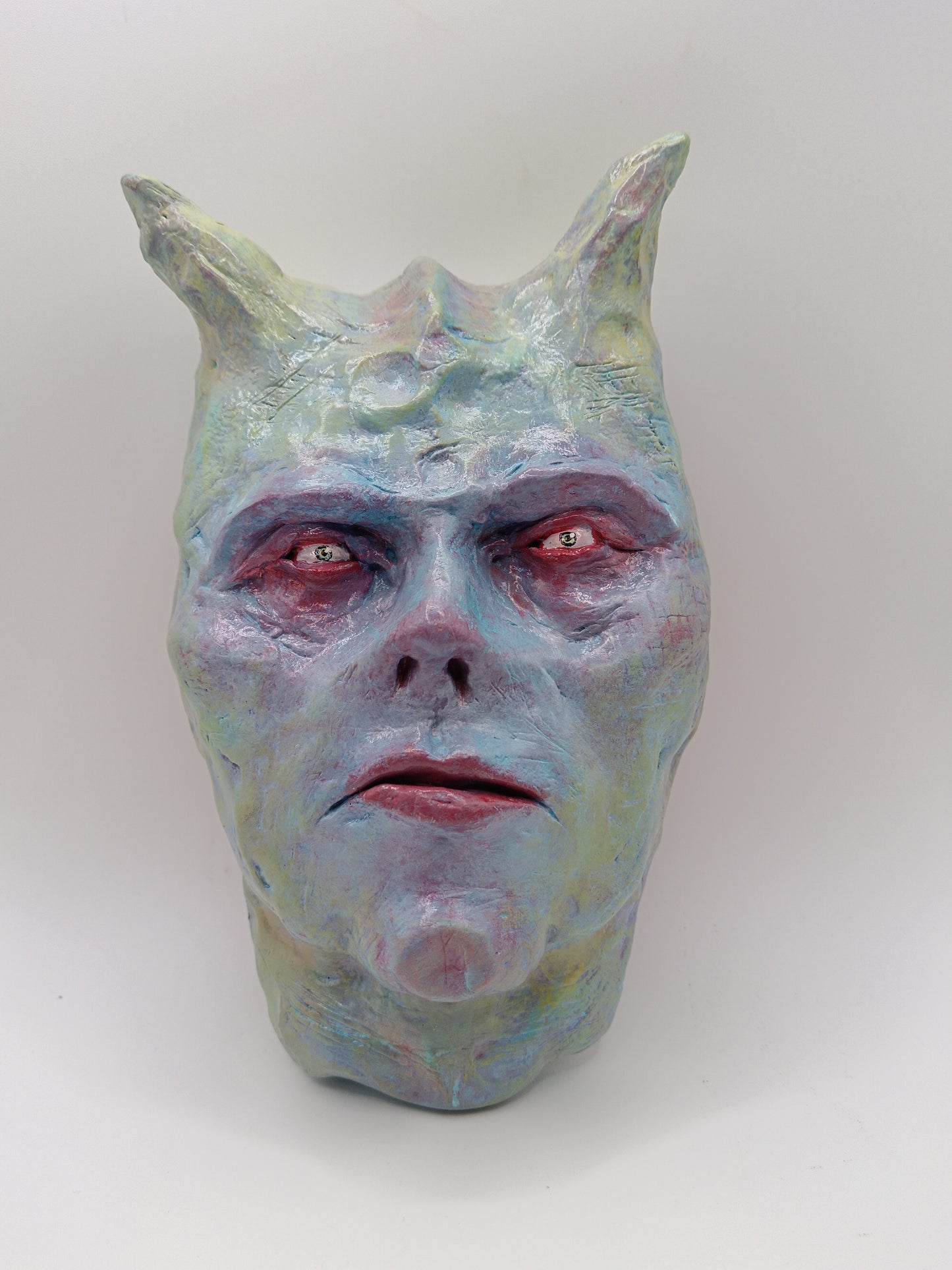 PASTEL DEMON - Sculpture/Wall Art