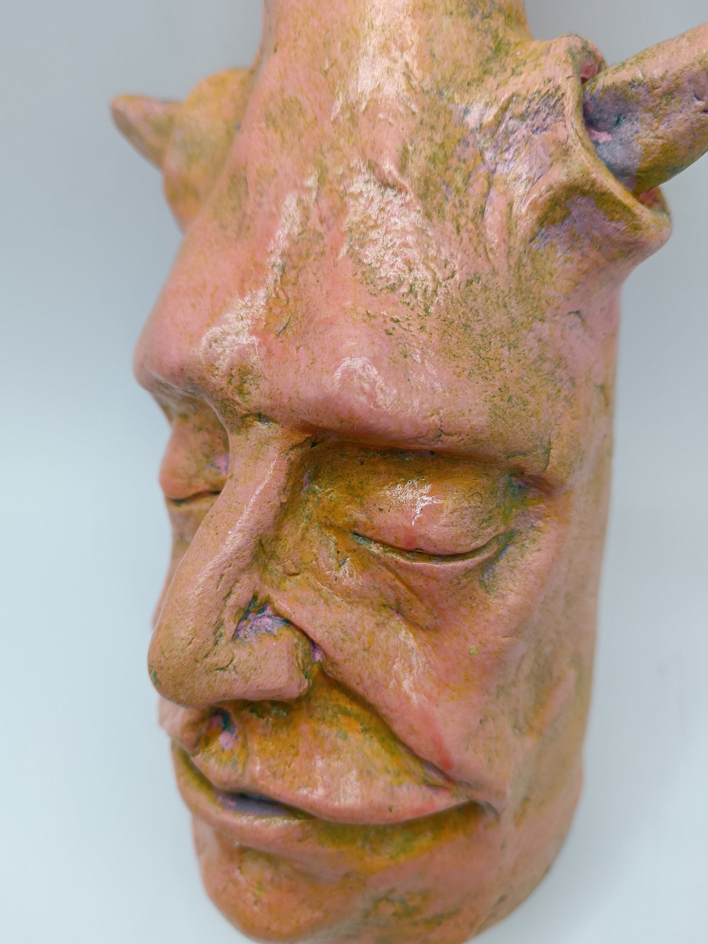 Orange Devil Bottle Vase