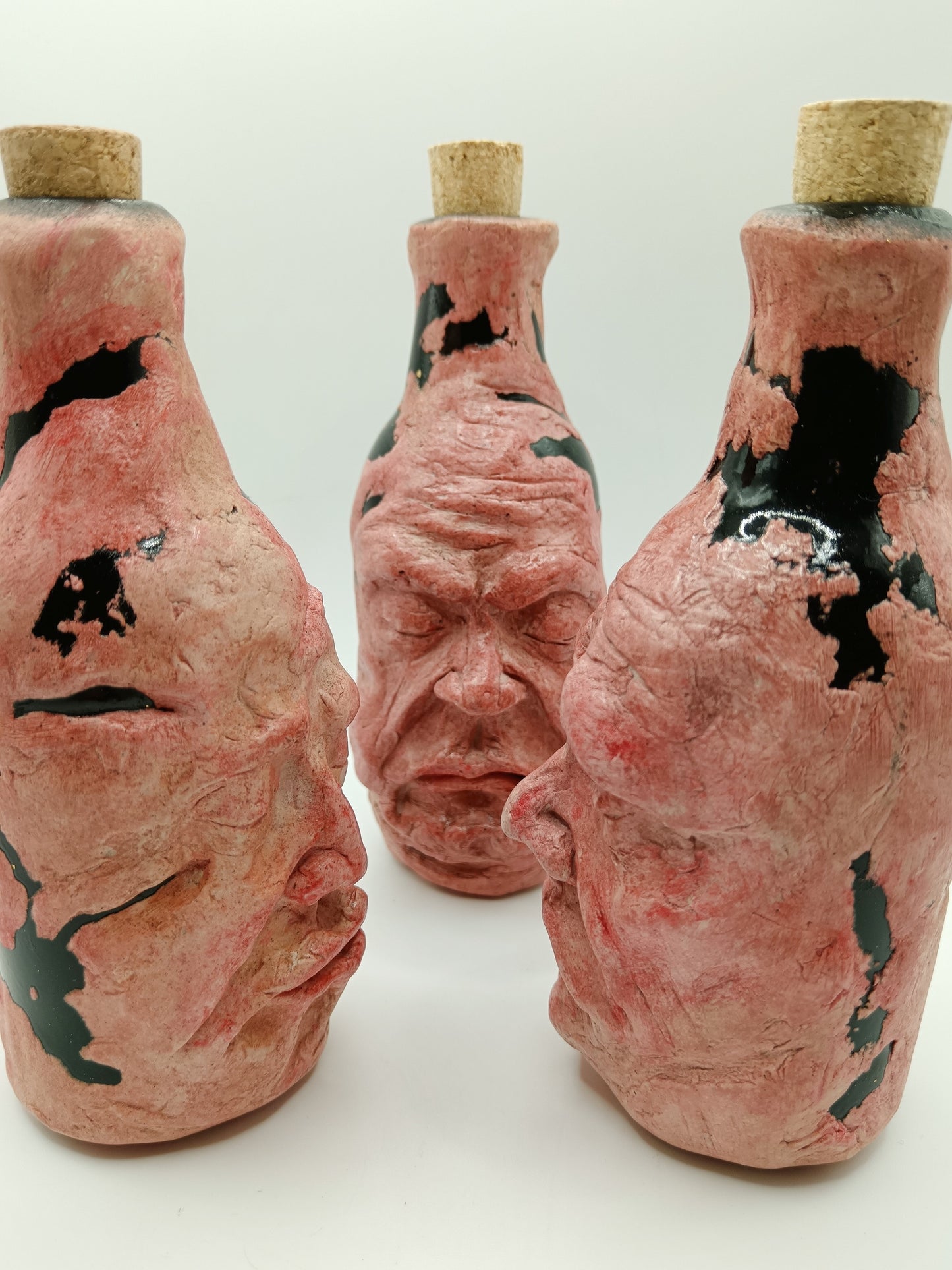 Grotesque Horror Bottle Vases