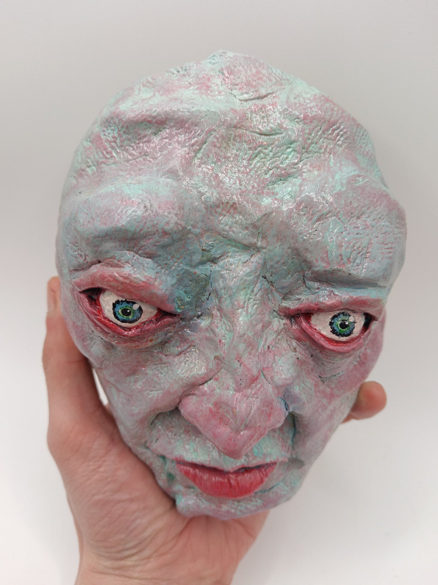 HUMAN REPTILE Wall Ornament Sculpture