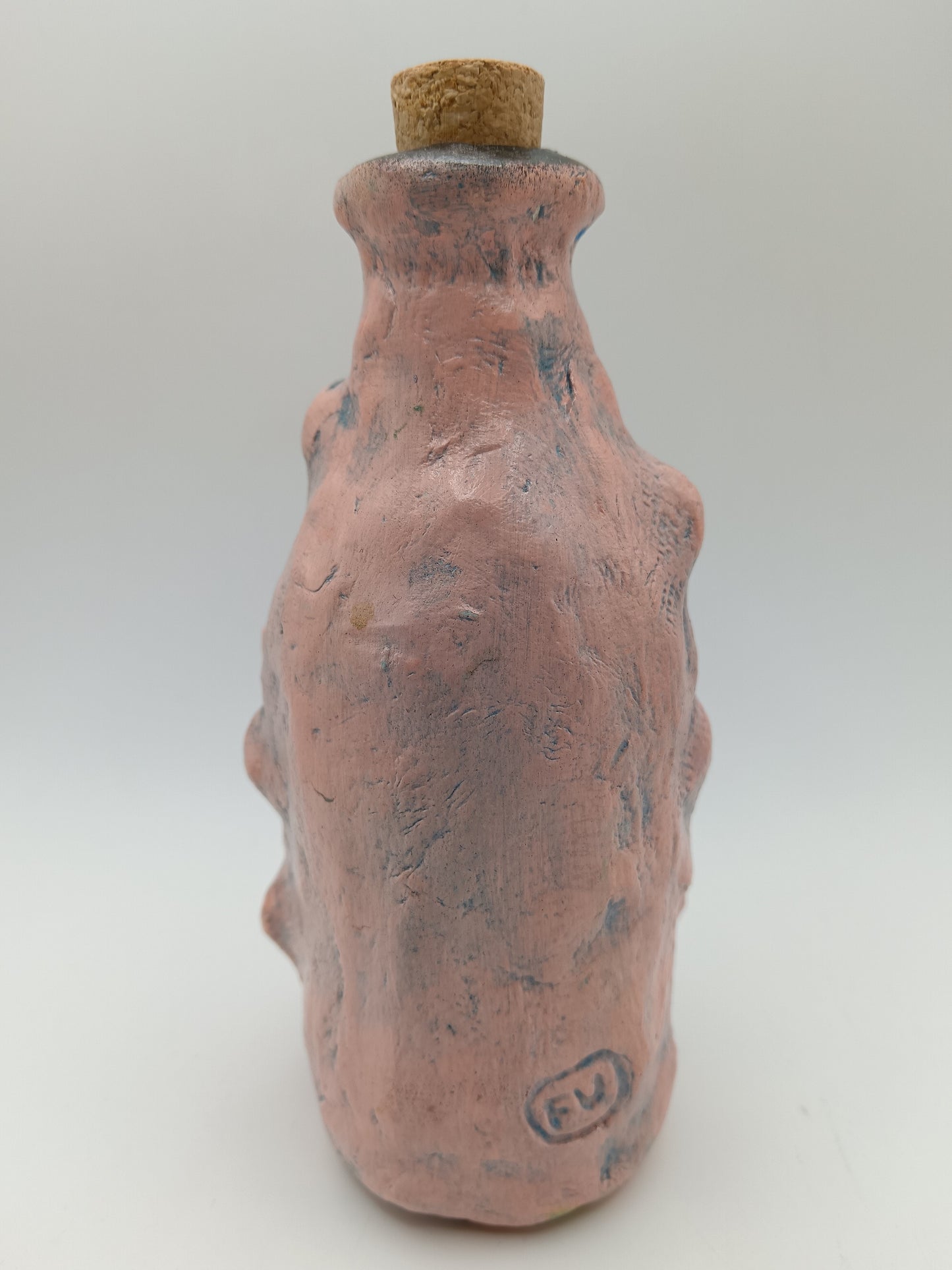 Creepy Pink Bottle Vase