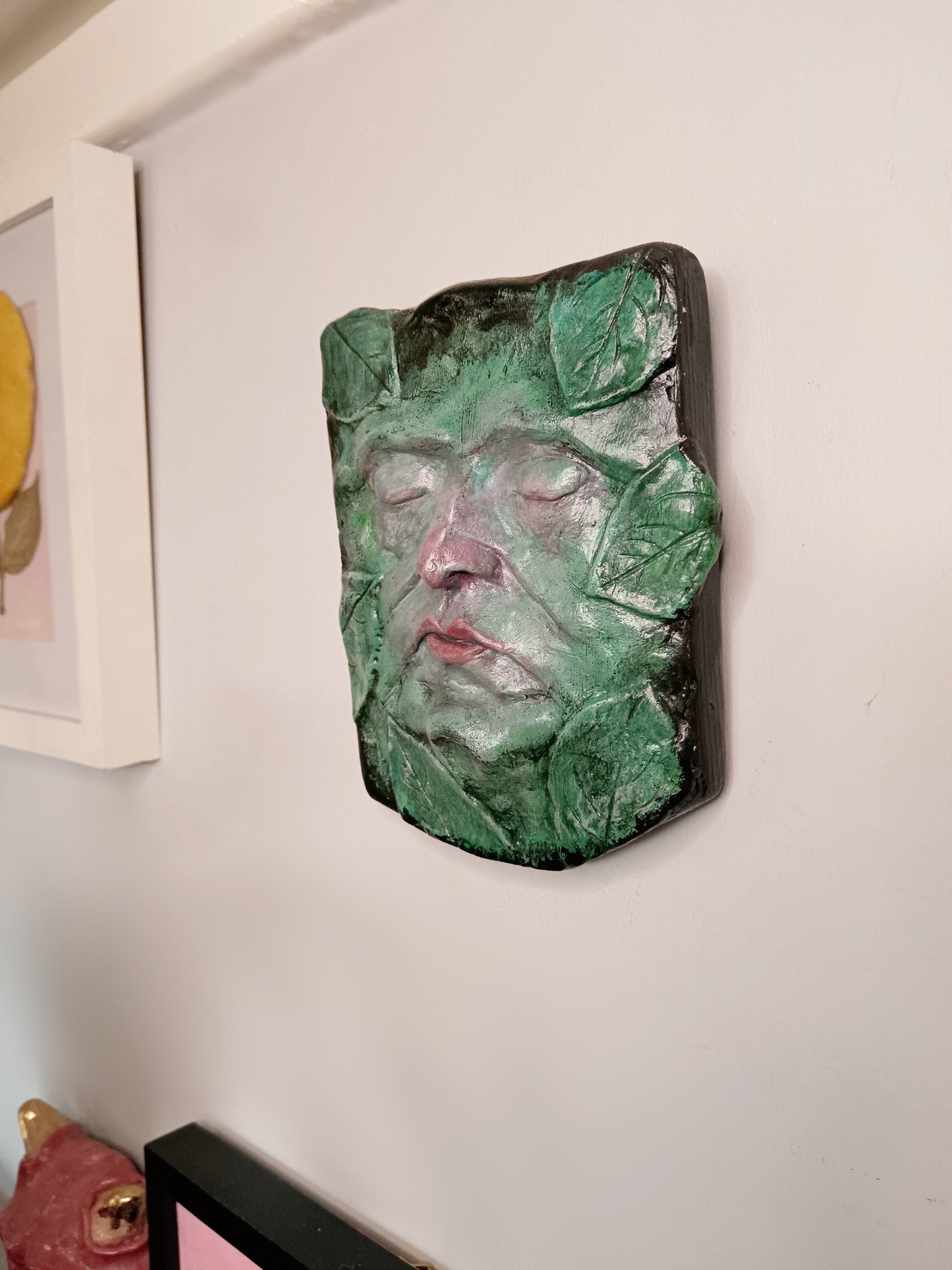 GREEN MAN (small) Wall Ornament