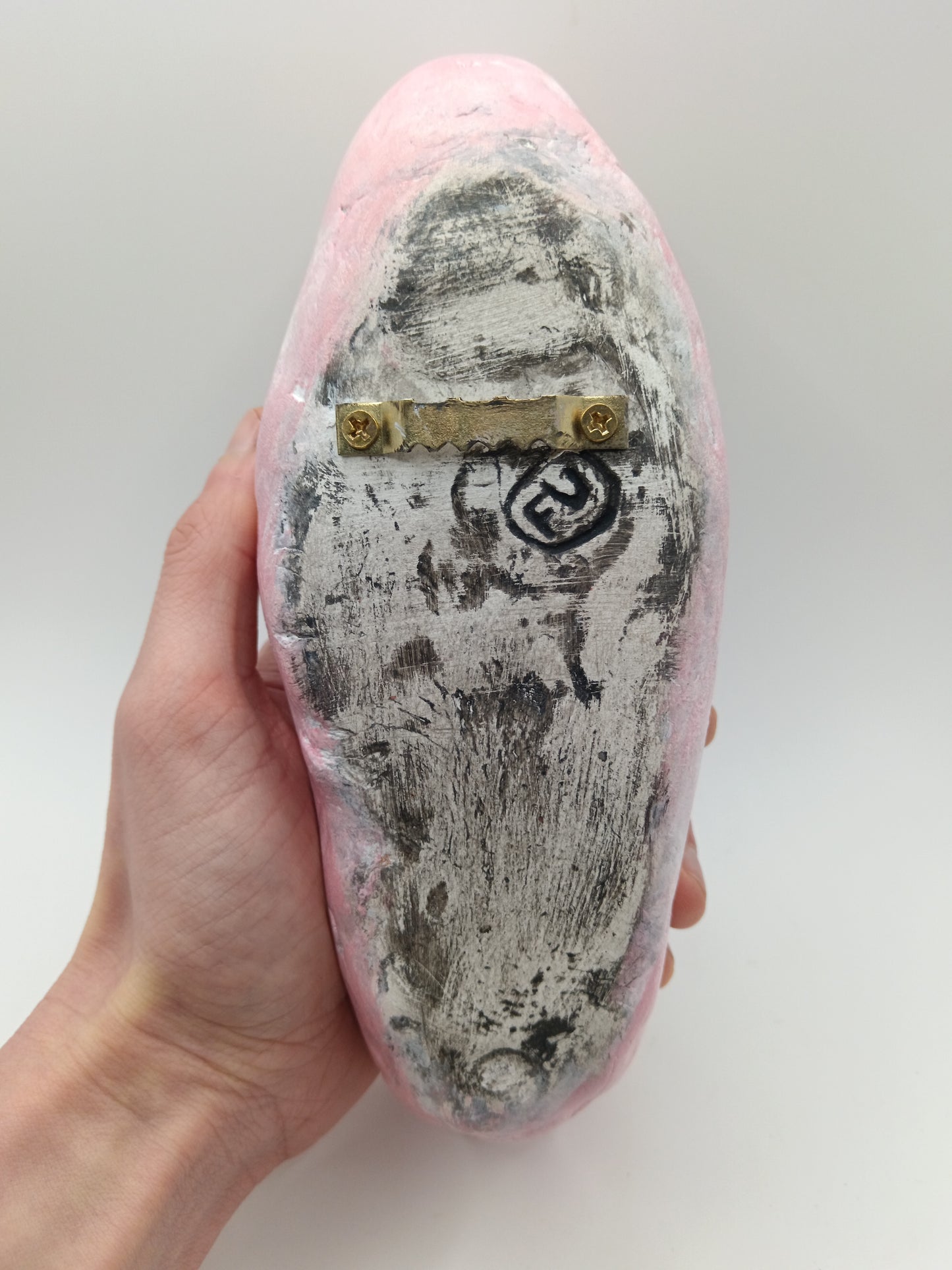 PINK CRESCENT MOON Wall Ornament