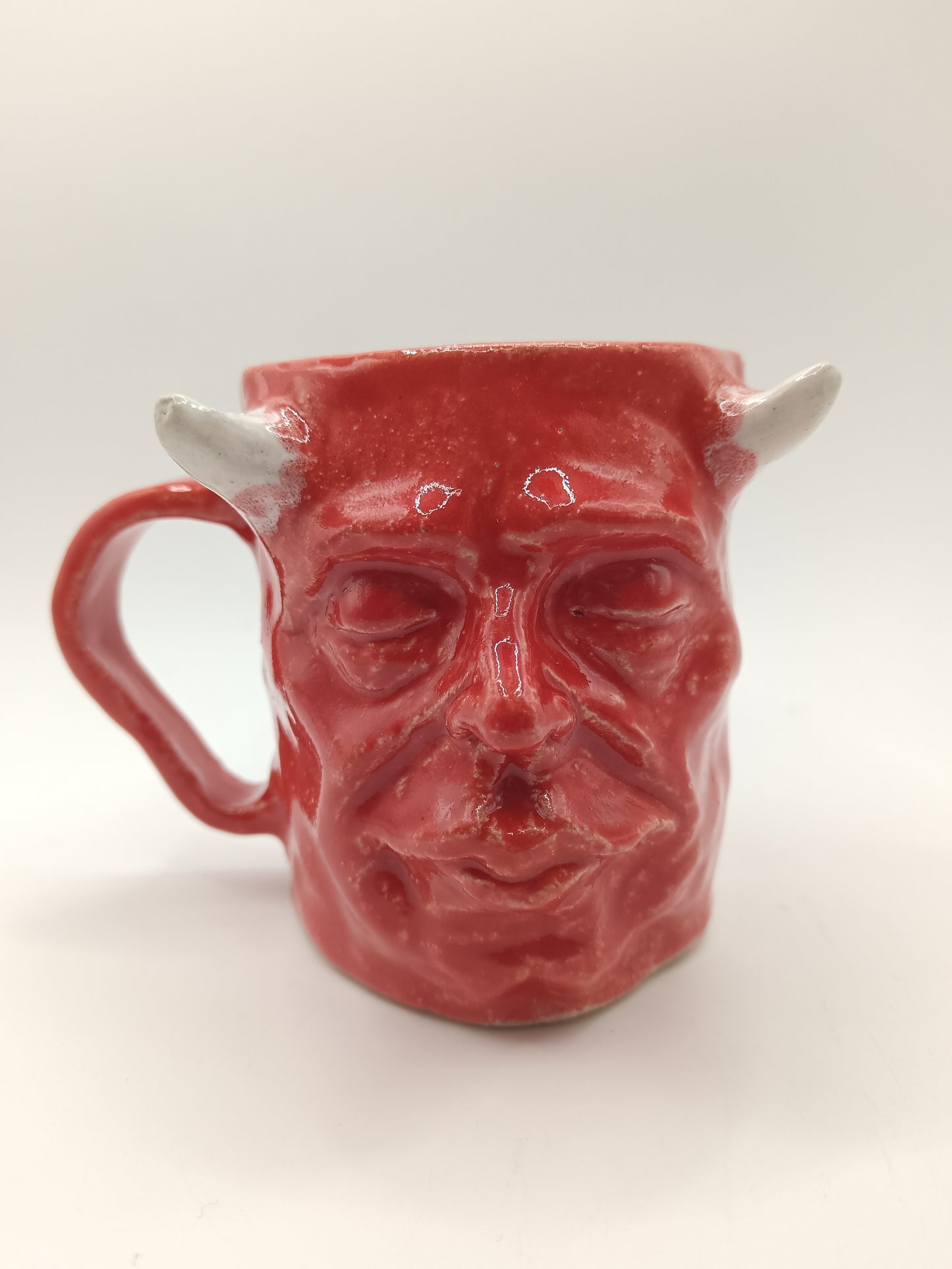 Red Devil Face Mug