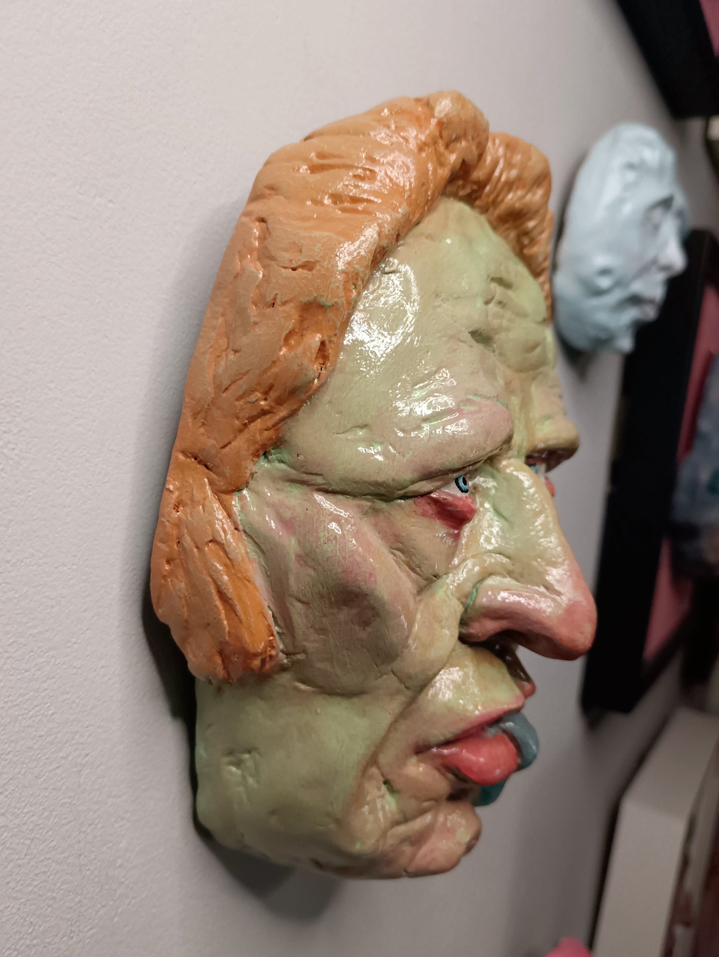 LIZARD MAN - Sculpture/Wall Art
