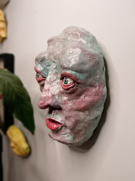 HUMAN REPTILE Wall Ornament Sculpture