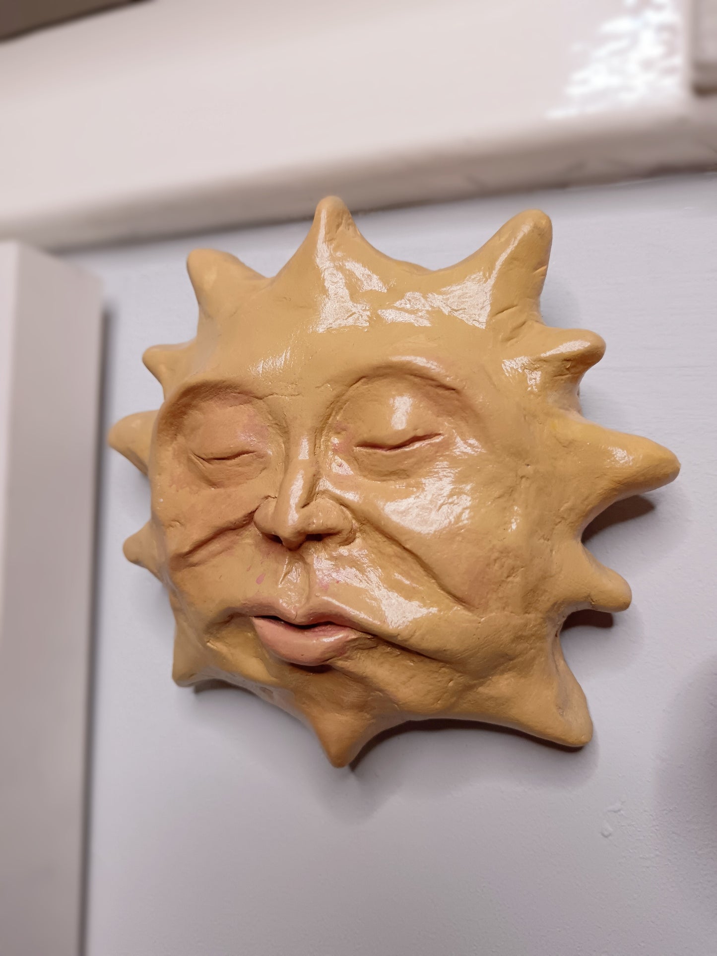 MINI SUN & MOON HANGING WALL SCULPTURES