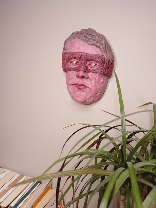 KNITTED SUPERHERO - Sculpture/Wall Art