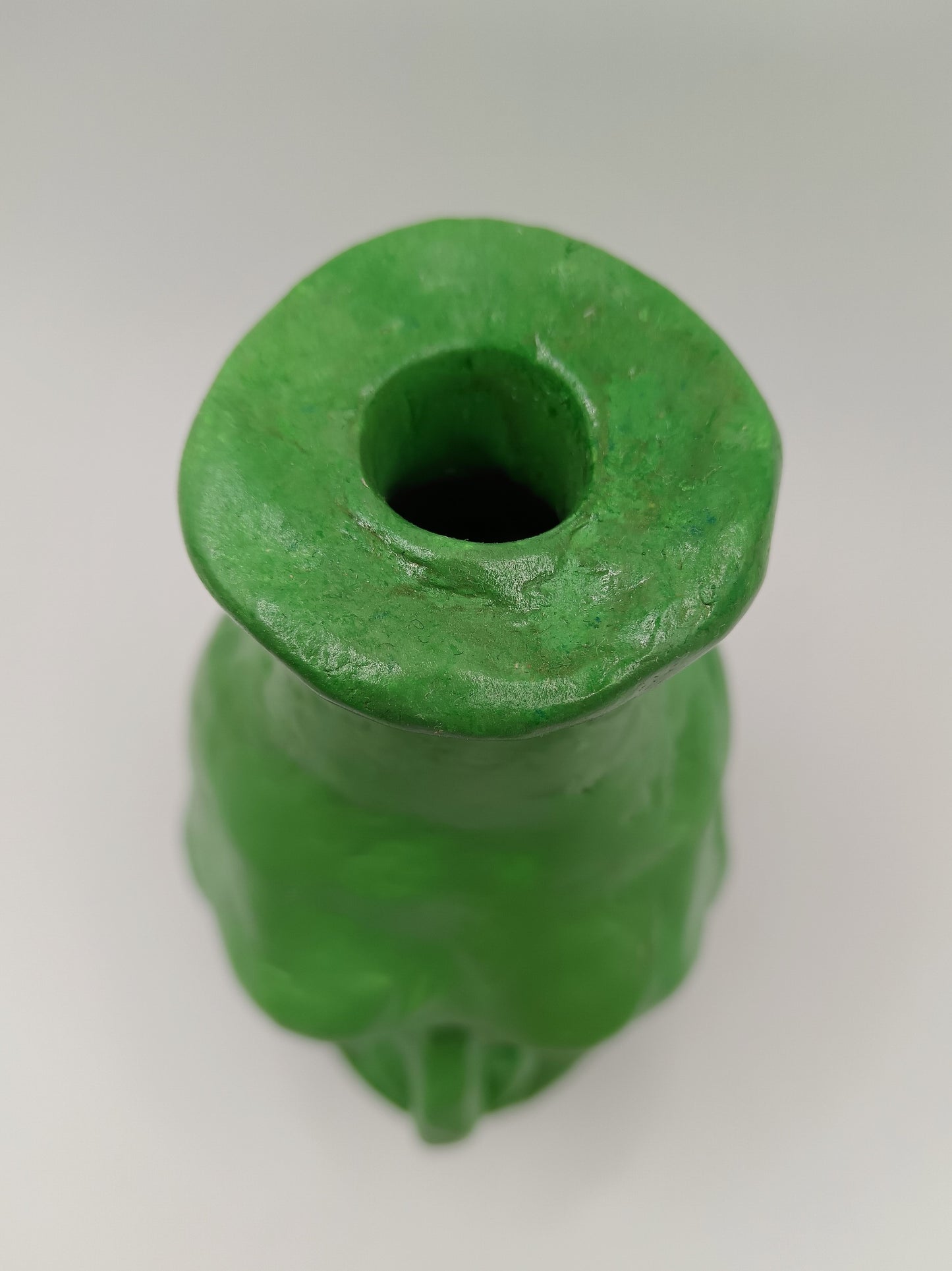 THE GREEN MAN - Hand Sculpted Face Vase