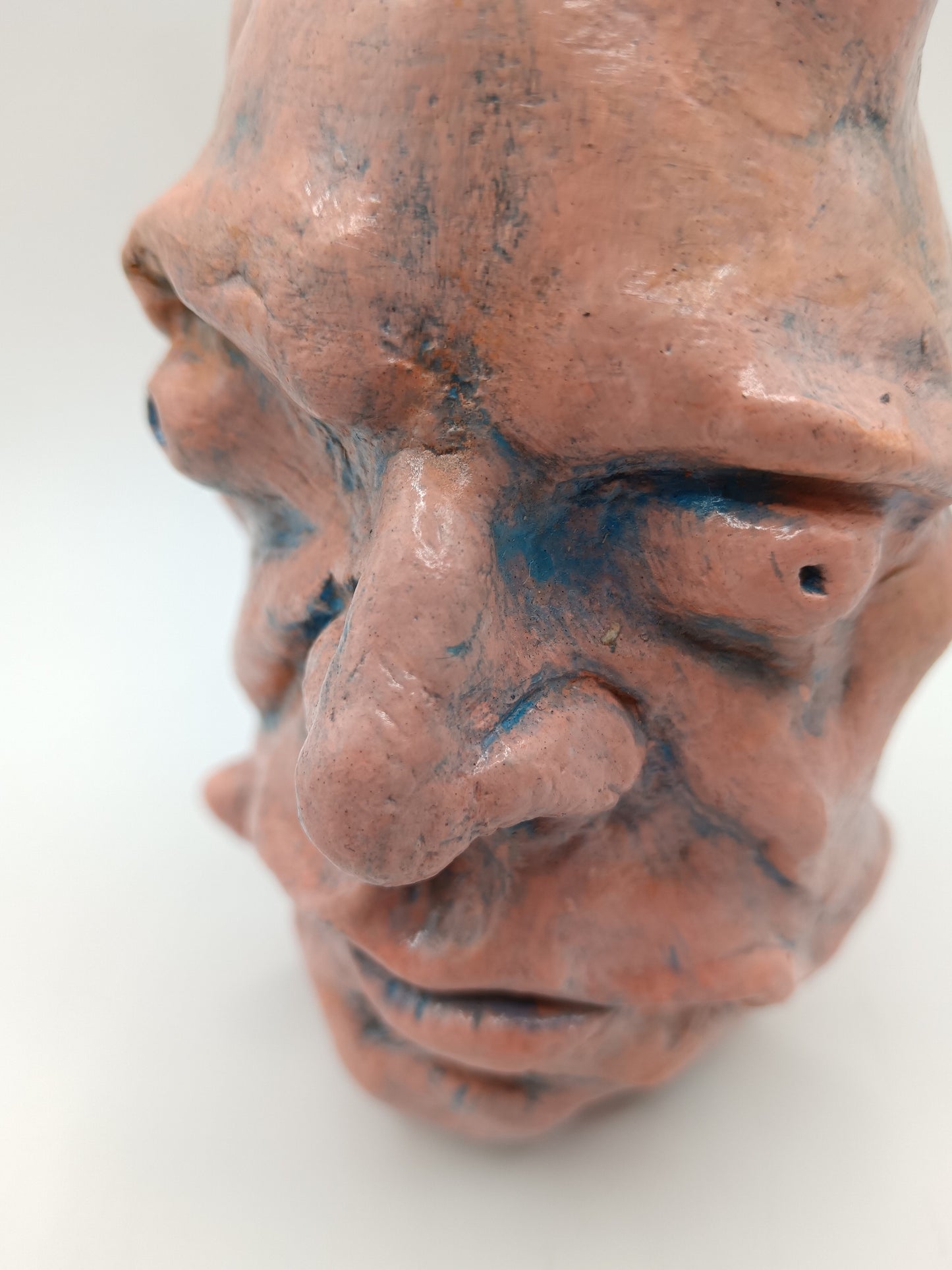 Creepy Pink Bottle Vase