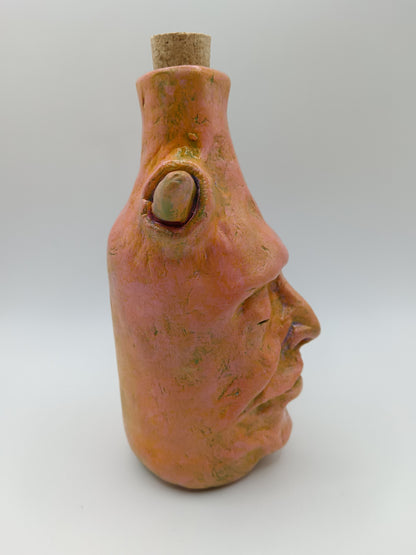 Orange Devil Bottle Vase